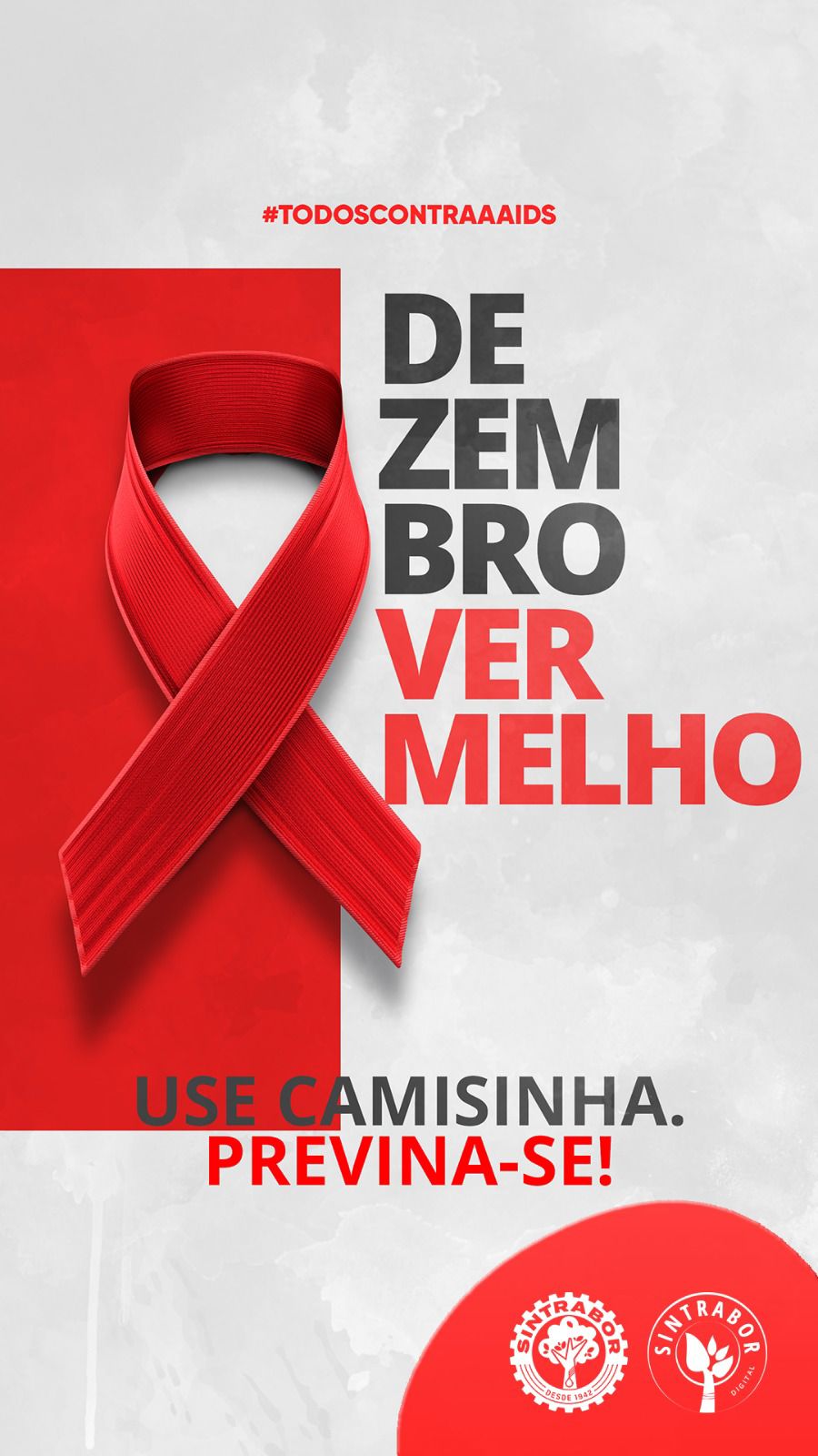 Dezembro Vermelho: Mês de Combate à AIDS