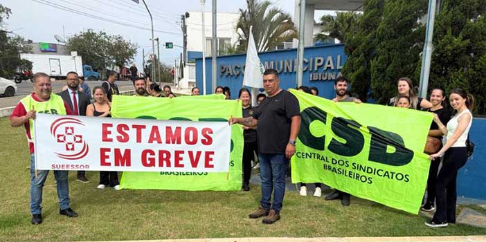 Trabalhadores de 16 UBS entram em greve por salário atrasado e verbas devidas em Ibiúna (SP)