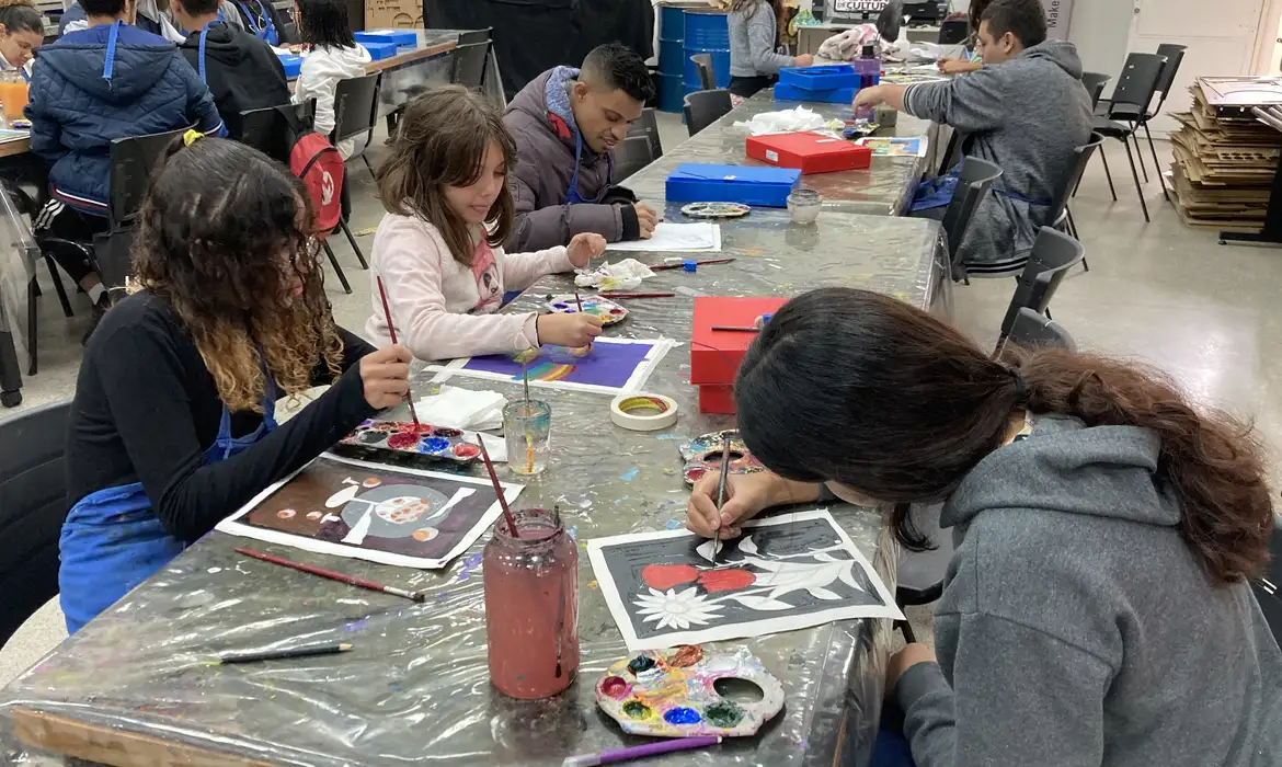 O espaço Fábrica de Cultura abre inscrições para cursos/Foto: Divulgação Fábrica de Cultura