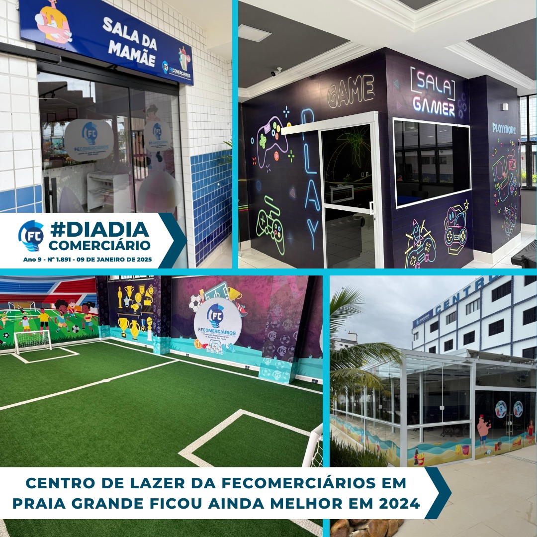 Centro de Lazer da Fecomerciários em Praia Grande