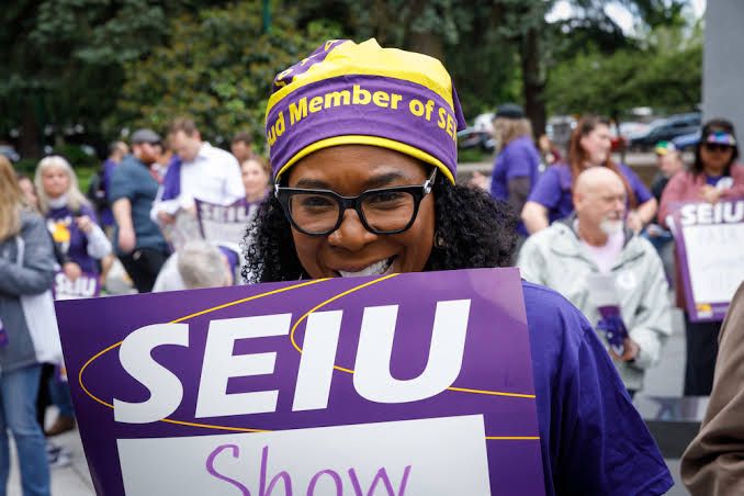 Construindo a unidade: SEIU e AFL/CIO 