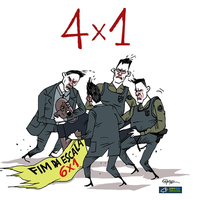 Charge do Gilmar