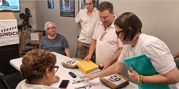 Sonia Santana é Reeleita presidente do Sindcine