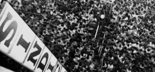 Livro contará a história dos Metalúrgicos de São Paulo. Foto: Assembleia do Sindicato na Rua do Carmo