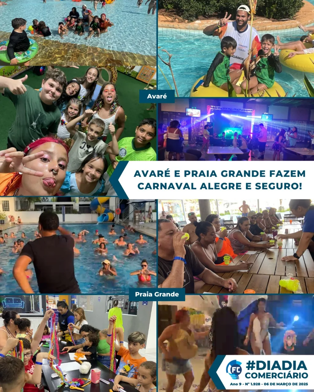 Carnaval alegre e seguro em Avaré e Praia Grande Carnaval alegre e seguro em Avaré e Praia Grande