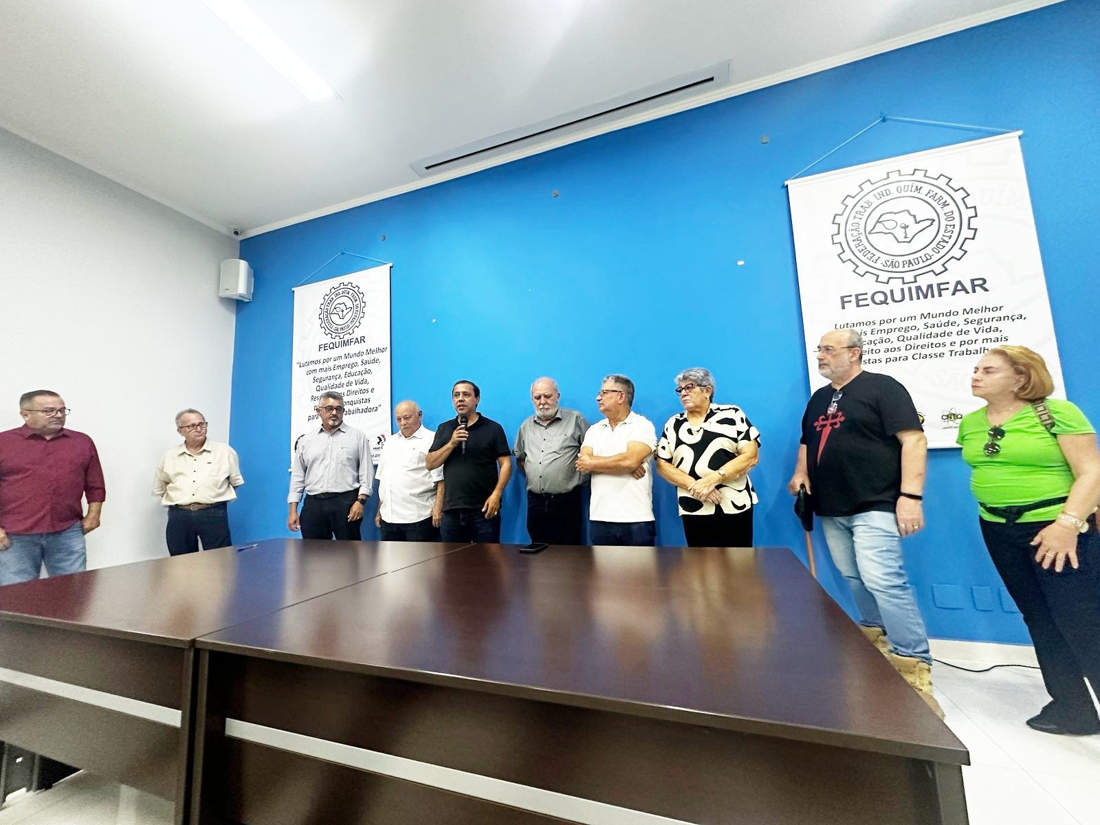 Sindnapi prestigia a eleição da nova diretoria da Fequimfar