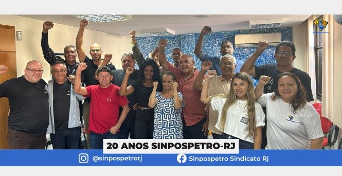 Sindicalistas do RJ prestigiam posse da diretoria do SINPOSPETRO-RJ Sindicalistas do RJ prestigiam posse da diretoria do SINPOSPETRO-RJ