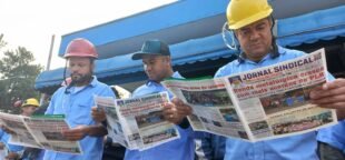 O Sindicato dos Metalúrgicos de Guarulhos tem grande presença nas fábricas.