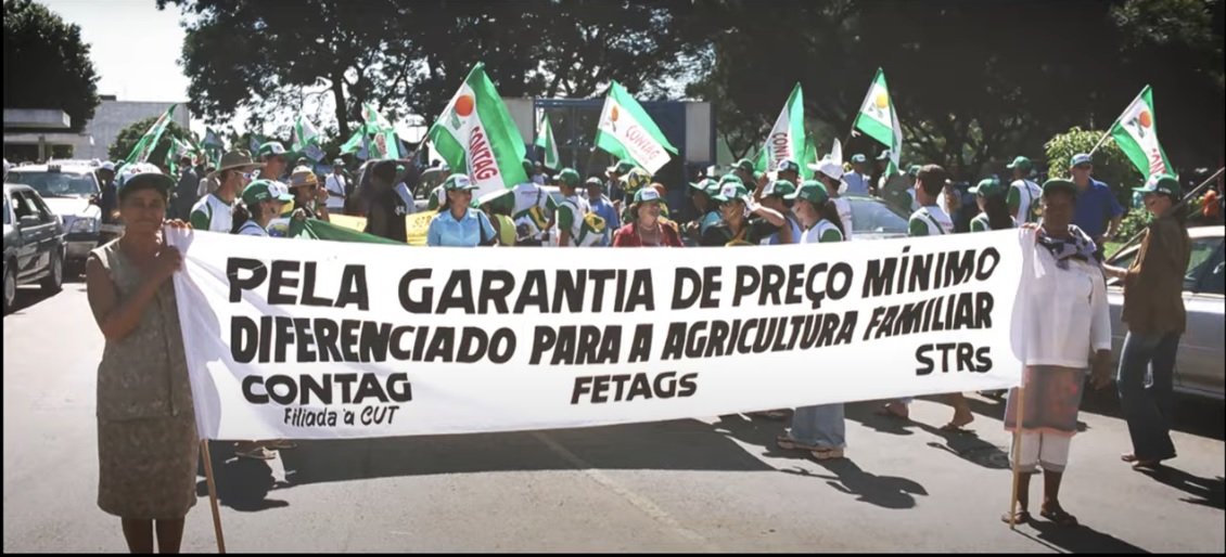 Solidariedade aos trabalhadores rurais e sua organização, a CONTAG Solidariedade aos trabalhadores rurais e sua organização, a CONTAG
