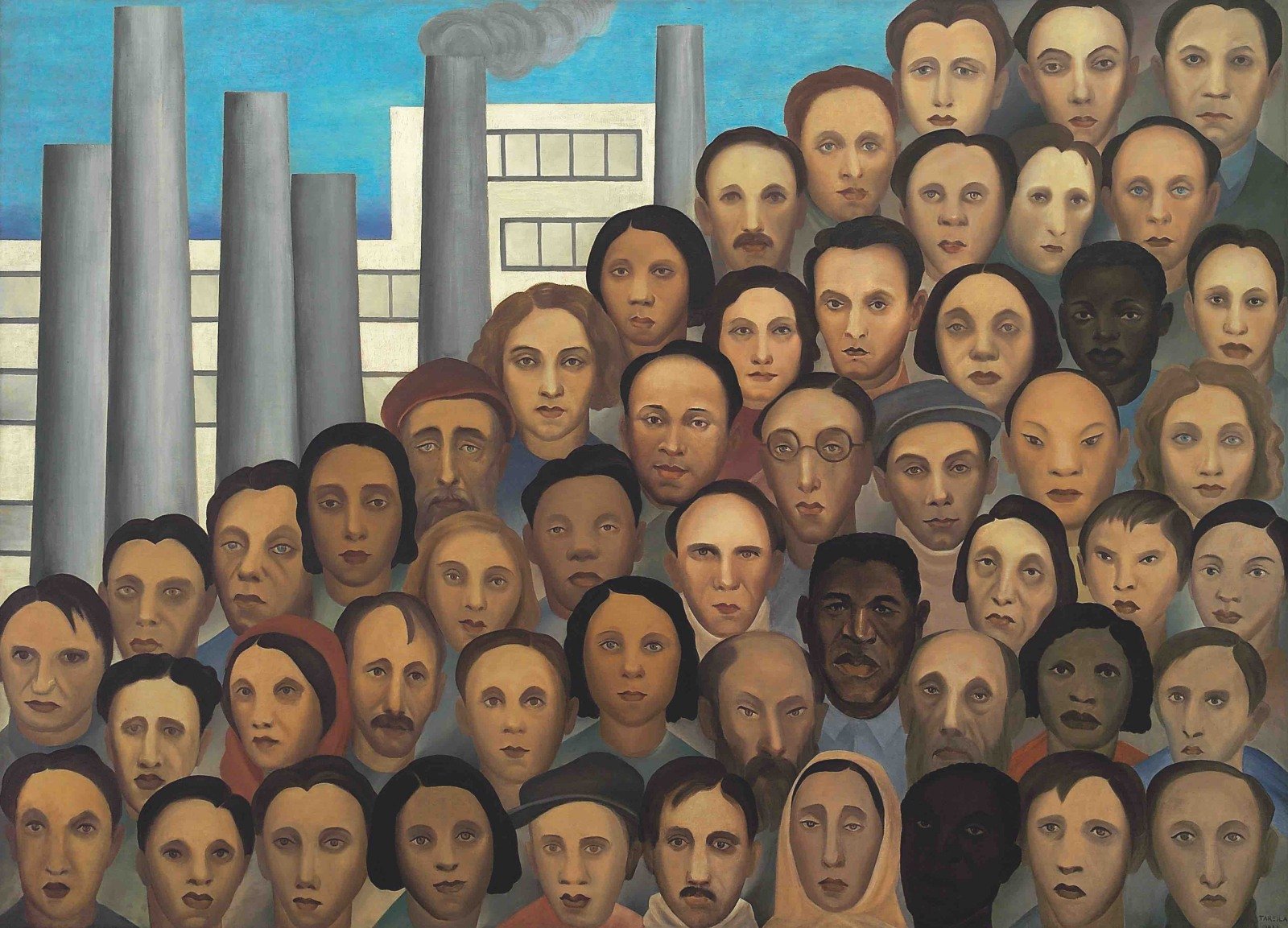 Operários, de Tarsila do Amaral