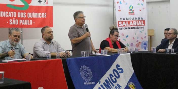Químicos da Força assinam CCT do setor industrial farmacêutico Químicos da Força assinam CCT do setor industrial farmacêutico