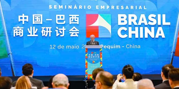 China ampliará em US$ 27 bilhões investimentos no Brasil, anuncia Lula