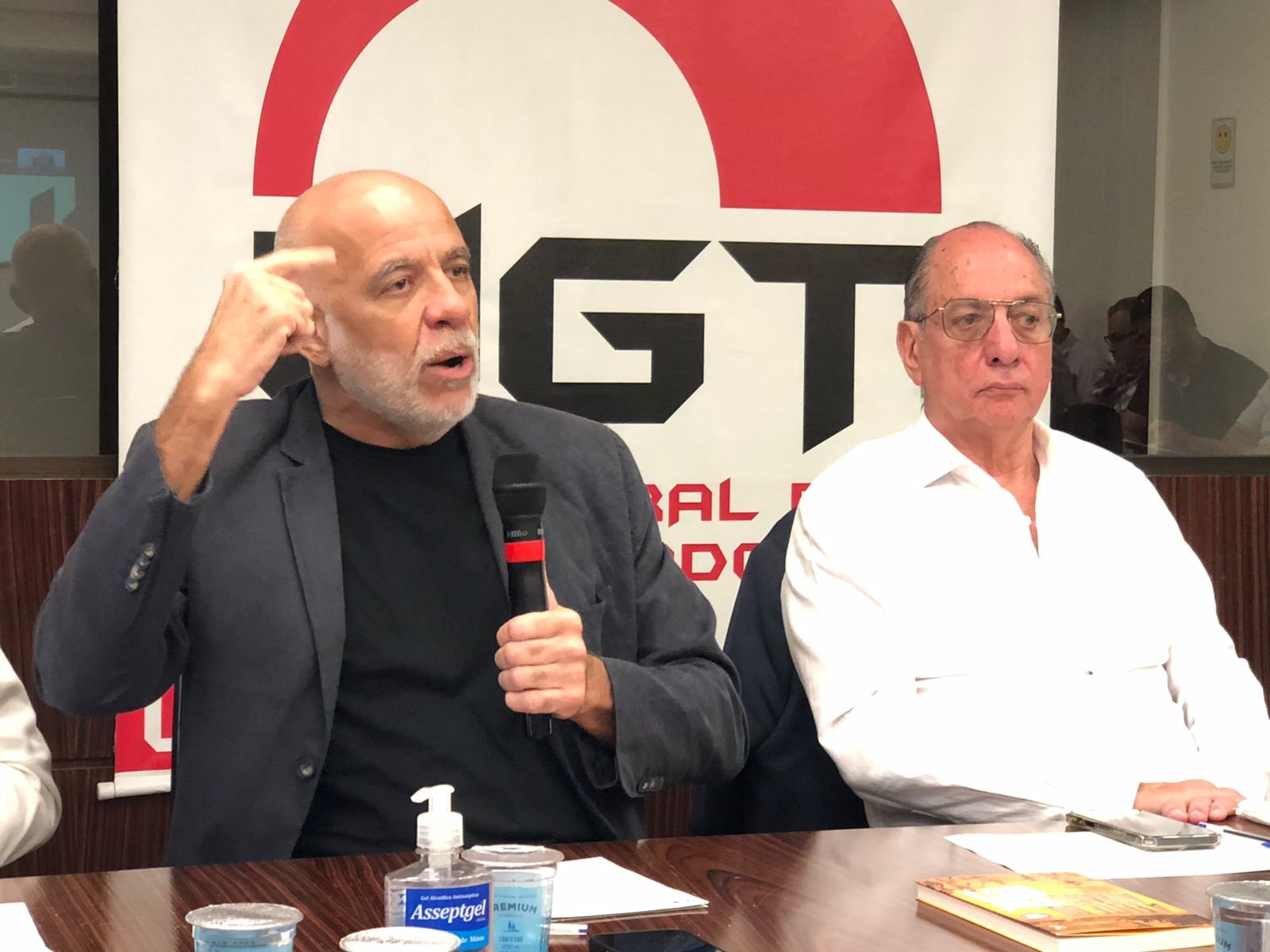 Jesse de Souza e Ricardo Patah participam de debate na manhã desta segunda-feira (19) Jesse de Souza e Ricardo Patah participam de debate na manhã desta segunda-feira (19)