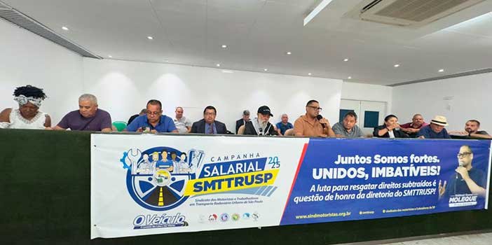 Motoristas SP organizam estratégias de luta da Campanha Salarial 2025