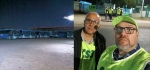 Rodoviários de Rio Grande entram em greve por reajuste salarial, bônus de acúmulo de funções e volta do plano de saúde.