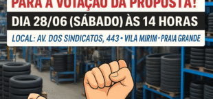 Borracheiros de SP definirão rumos da Campanha Salarial 2025.