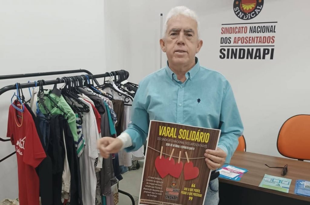 Jânio reativou o programa Varal Solidário no ES