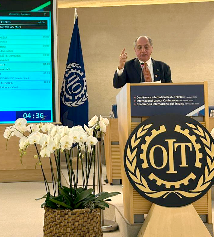 Ricardo Patah representa trabalhadores brasileiros na OIT