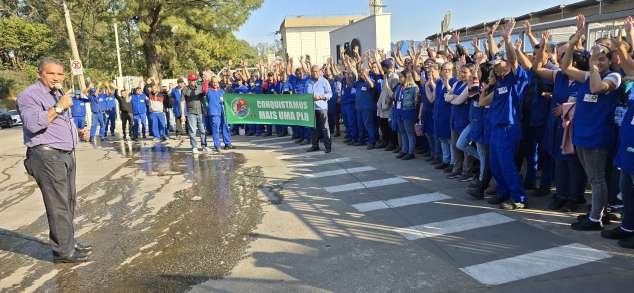 Metalúrgicos da LAO garantem PLR com aumento de 7,4%