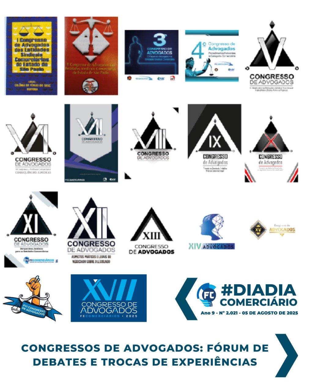 Congresso de advogados: networking e troca de experiências sobre advocacia sindical em sua 17ª edição. Congresso de advogados: networking e troca de experiências sobre advocacia sindical em sua 17ª edição.