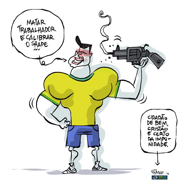 Charge do Gilmar