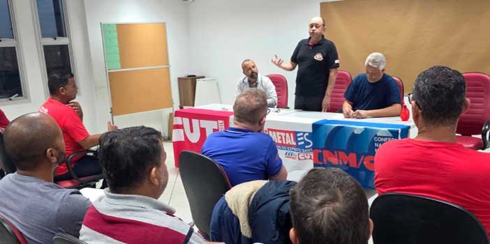 Metalúrgicos do ES e Niterói realizam plenária preparatória