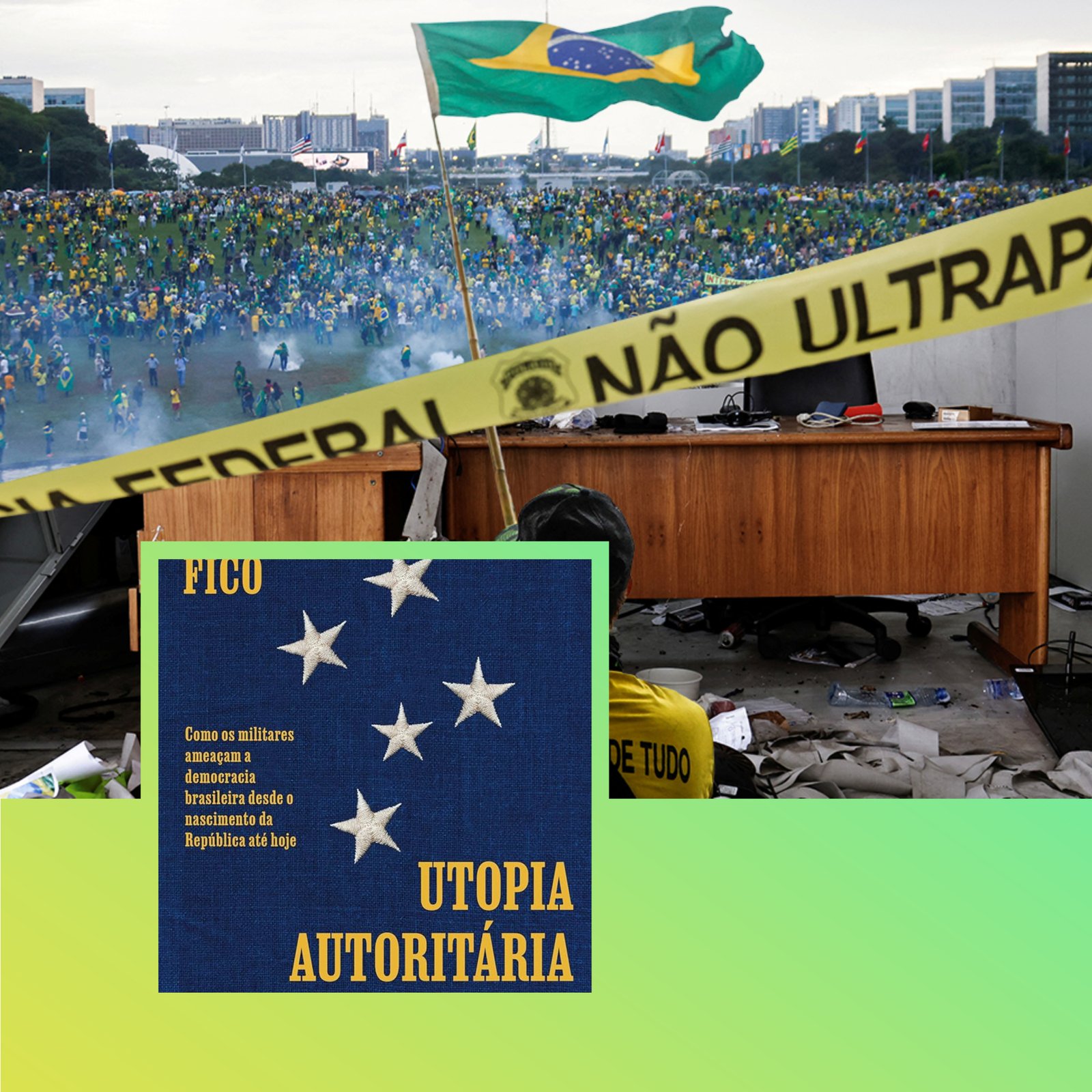 A reflexão sobre a anistia para os golpistas está em Utopia autoritária brasileira, uma obra essencial para compreender a ditadura militar.