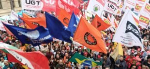 Centrais e movimentos sociais realizam atos pela soberania e direitos trabalhistas - Foto: Jaélcio Santana