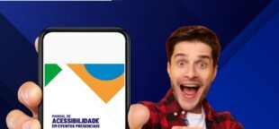 Acessibilidade em Eventos Presenciais é essencial. Conheça o manual para orientações práticas em seus eventos e atividades.