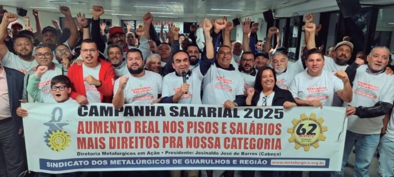Metalúrgicos de Guarulhos e Região buscam avanços na Campanha Salarial.