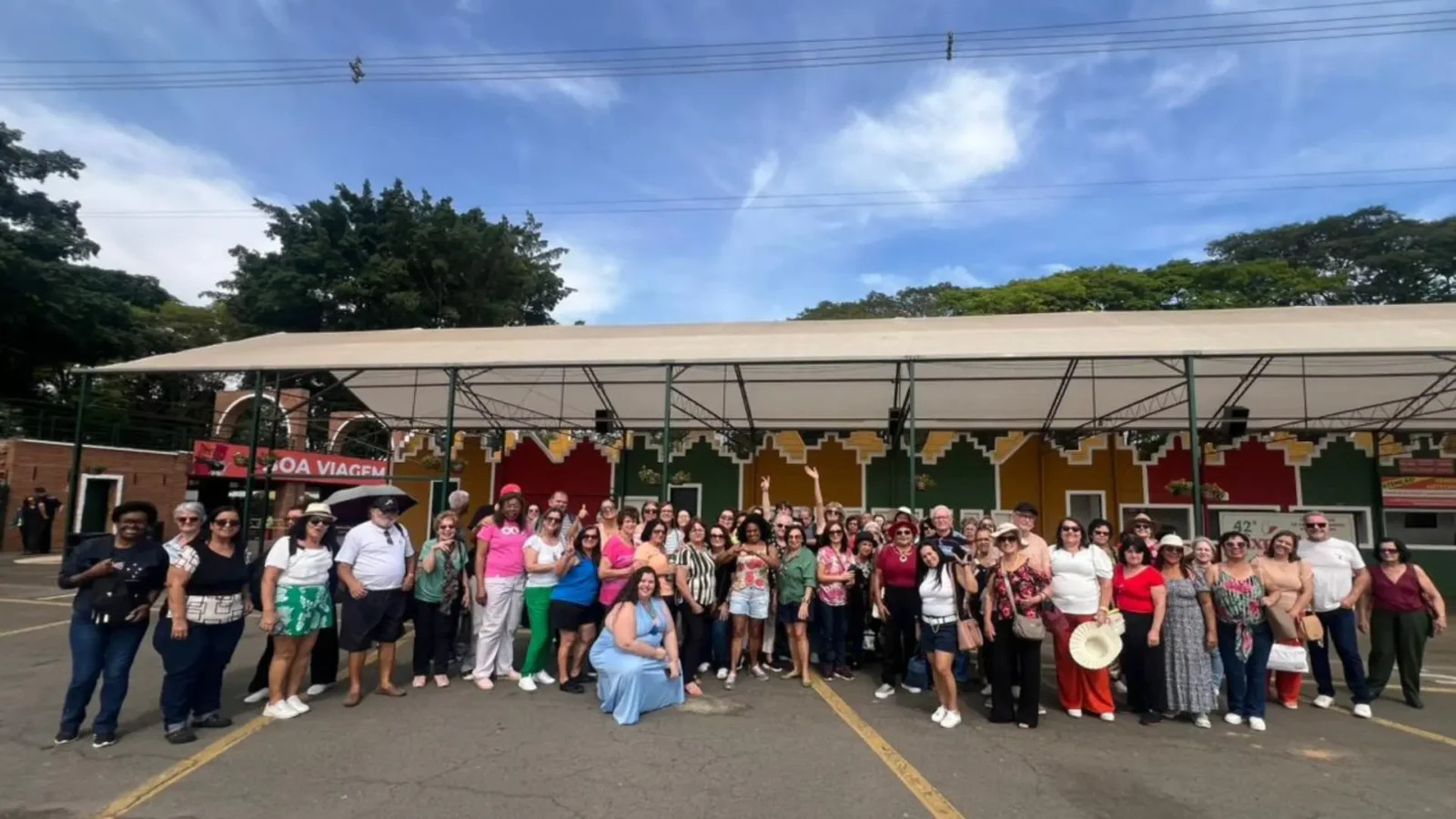 Associados do Sindnapi visitam a 42ª Expoflora em Holambra