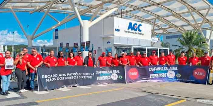 Vidreiros SP iniciam campanha salarial com mobilização em fábricas