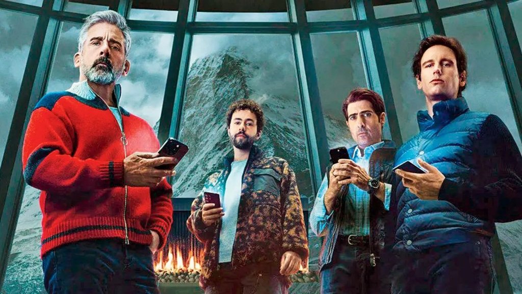 Mountainhead satiriza o cinismo de bilionários, que promovem a violência e a desigualdade em nome da inovação