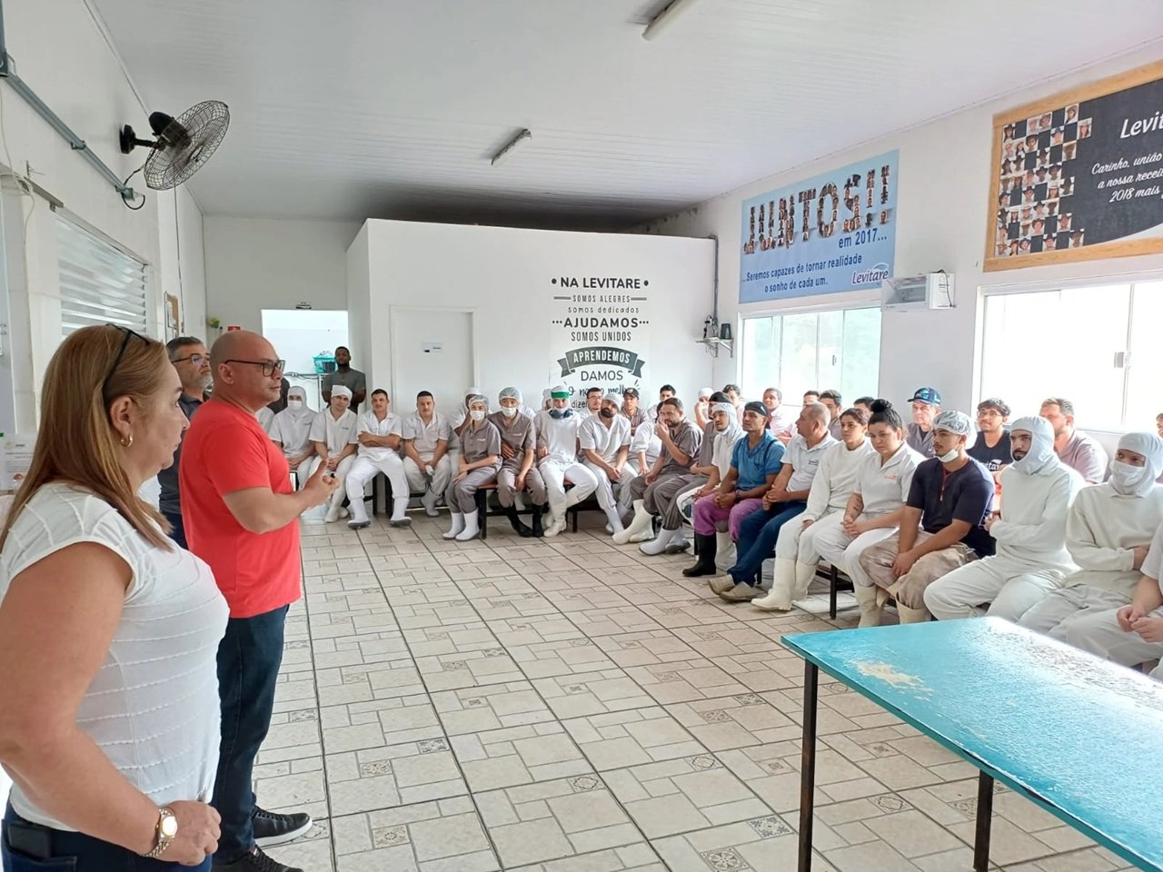 FITIASP em nova rodada de acordos coletivos: foto da assembleia na Levitare FITIASP em nova rodada de acordos coletivos: foto da assembleia na Levitare