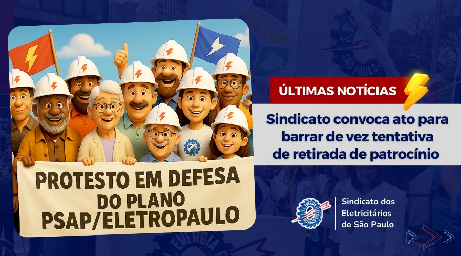 Ato dia 27 contra retirada de patrocínio do PSAP/Eletropaulo