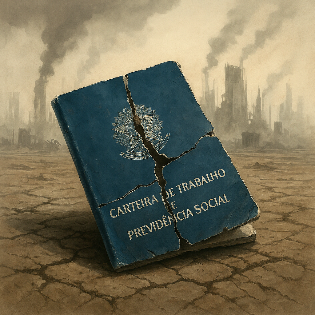 O fim da CLT acena para um futuro distópico.