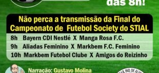 Campeonato de Futebol do STIAL: Transmissão ao Vivo