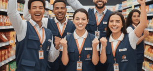 O Sindec-POA celebrou um aumento real de 1% na Campanha Salarial 2025, garantindo conquistas inéditas para os comerciários. Imagem gerada por IA.