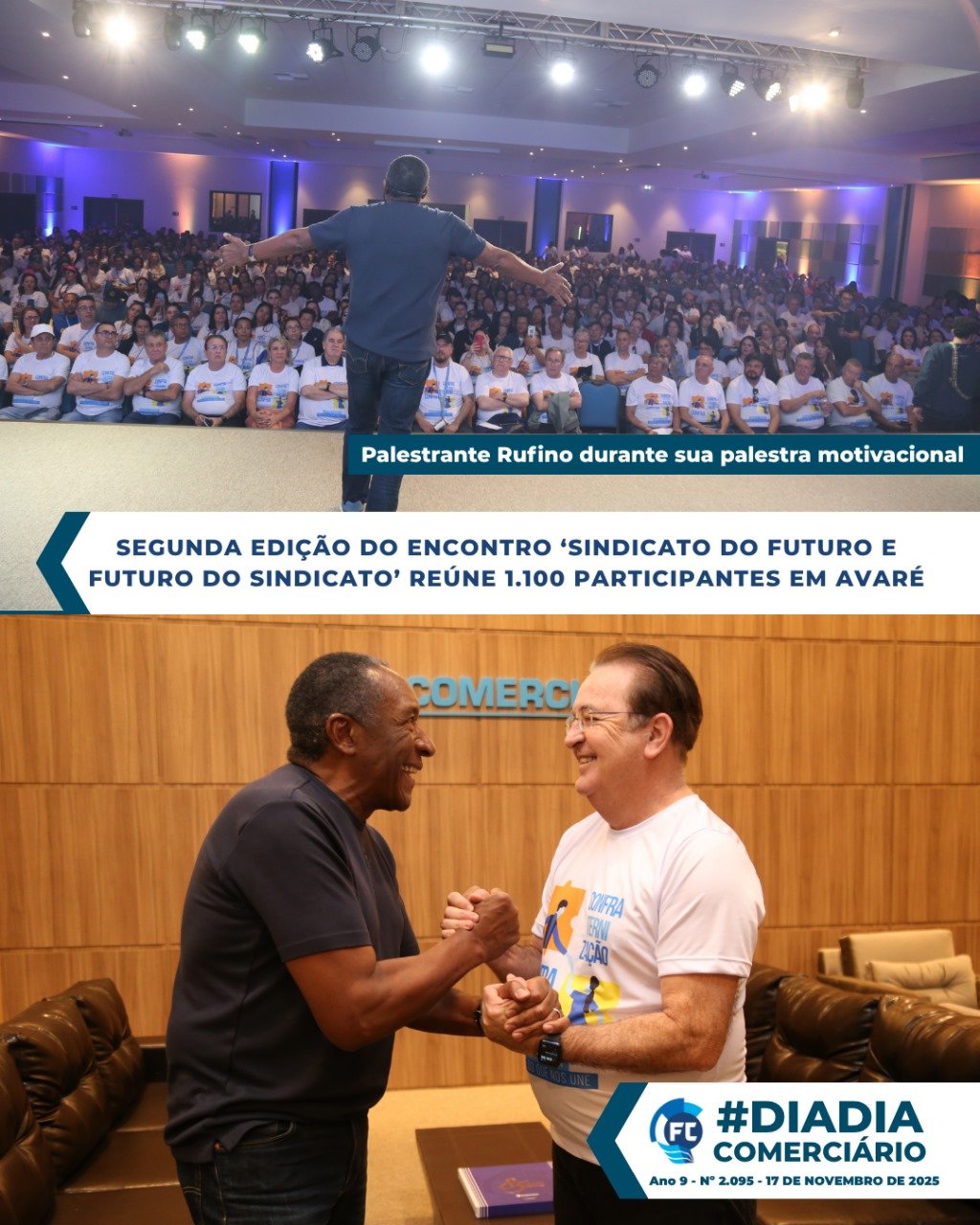 Encontro 'Sindicato do Futuro' trouxe insights sobre o tema.