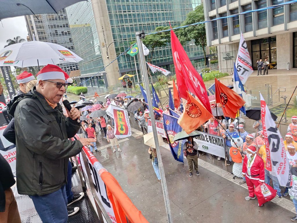 Juruna, secretário geral da Força Sindical/Foto: Jaelcio Santana Juruna, secretário geral da Força Sindical/Foto: Jaelcio Santana