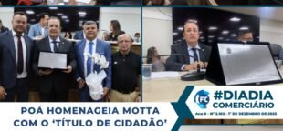 Título de Cidadão foi entregue ao Deputado Luiz Carlos Motta em uma Sessão Solene com grande prestígio.