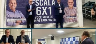 Motta discute redução da jornada de trabalho e sua importância nas reuniões entre líderes sindicais em Santo André.