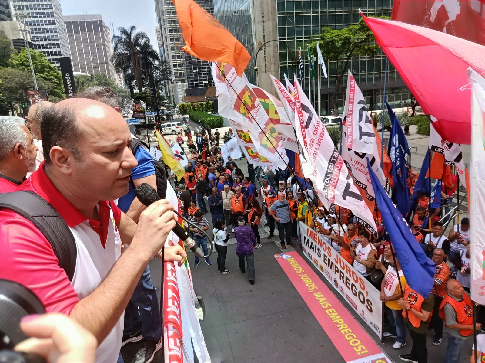Ronaldo Leite, presidente em exercício da CTB/Foto: Jaelcio Santana
