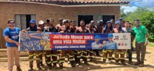 Acompanhe a jornada do Sintepav-BA em defesa dos direitos dos trabalhadores na Campanha Salarial 2026 e suas iniciativas regionais. Foto tirada em Santa Rita de Cássia, BA, em 27/1/26.