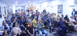 Ato em homenagem a Manoel Fiel Filho em São Paulo