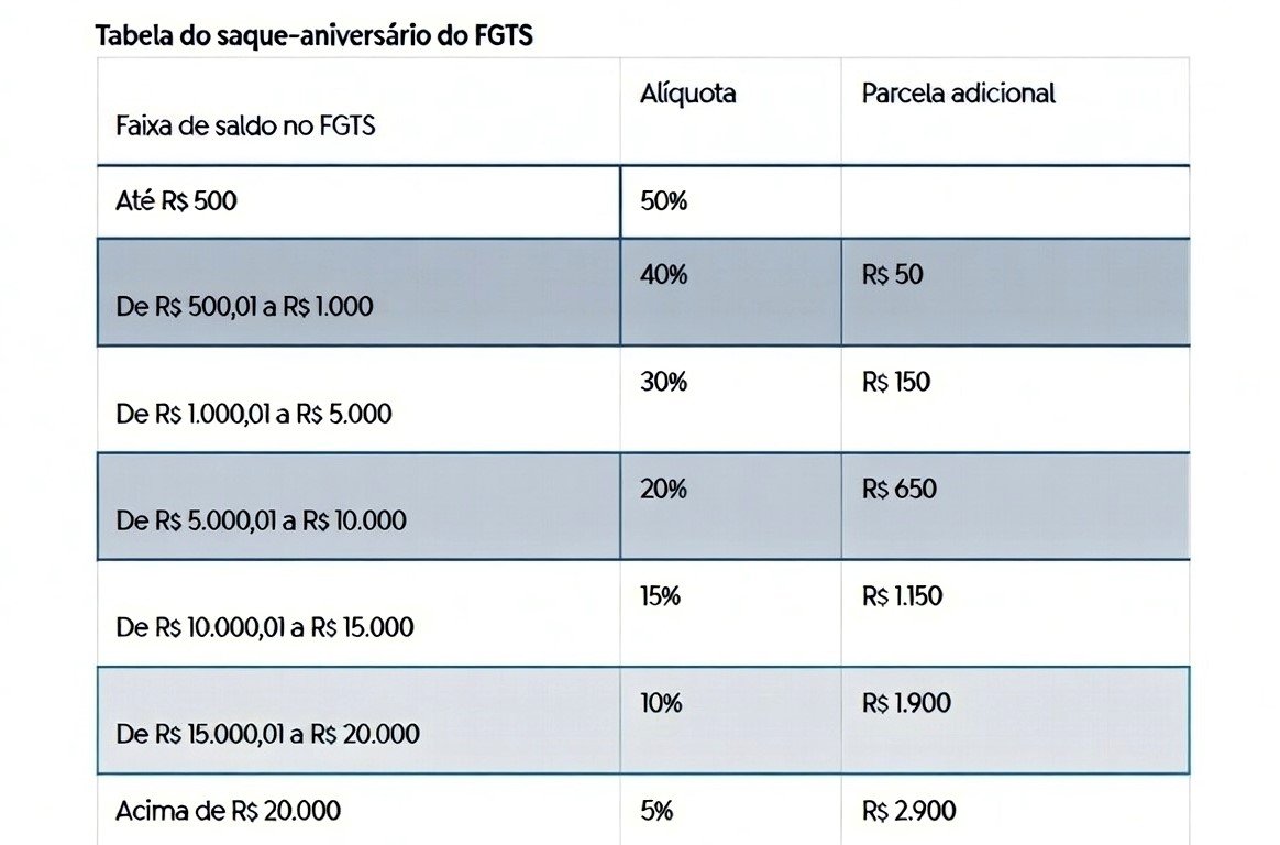 tabela fgts tabela fgts