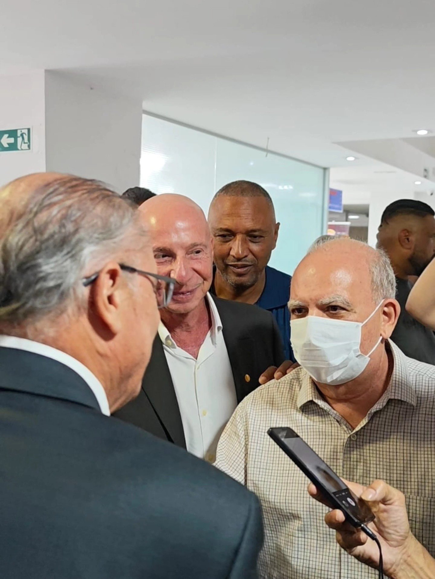 Miguel Torres com Geraldo Alckmin no Sintracon-SP