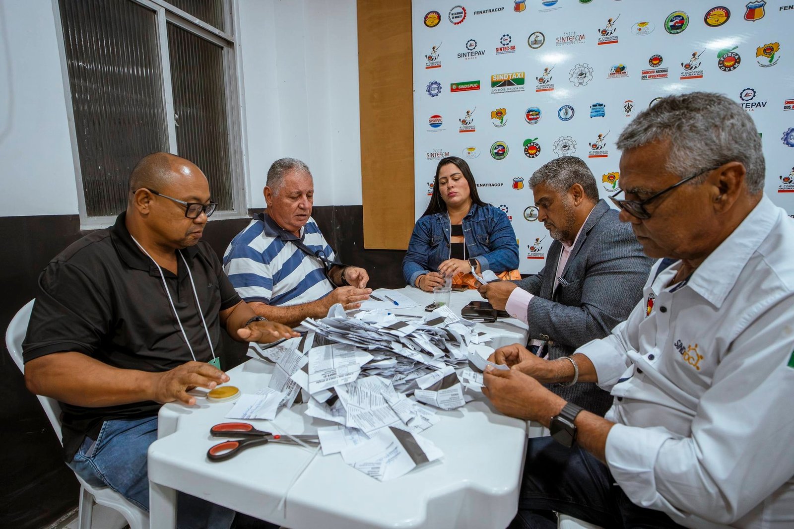 A eleição ocorreu nos dias 25 e 26 de fevereiro, com participação de trabalhadores da construção pesada de Salvador, Região Metropolitana e interior da Bahia.