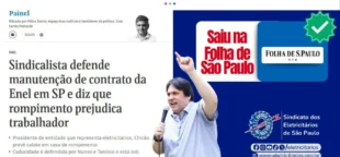 Chicão defende eletricitários e alerta sobre concessão da Enel