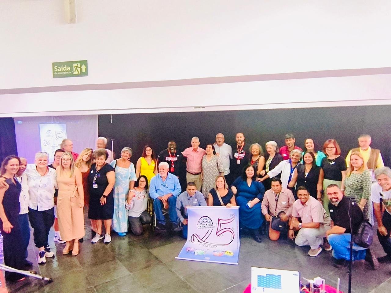 Espaço da Cidadania celebra 25 anos de inclusão
